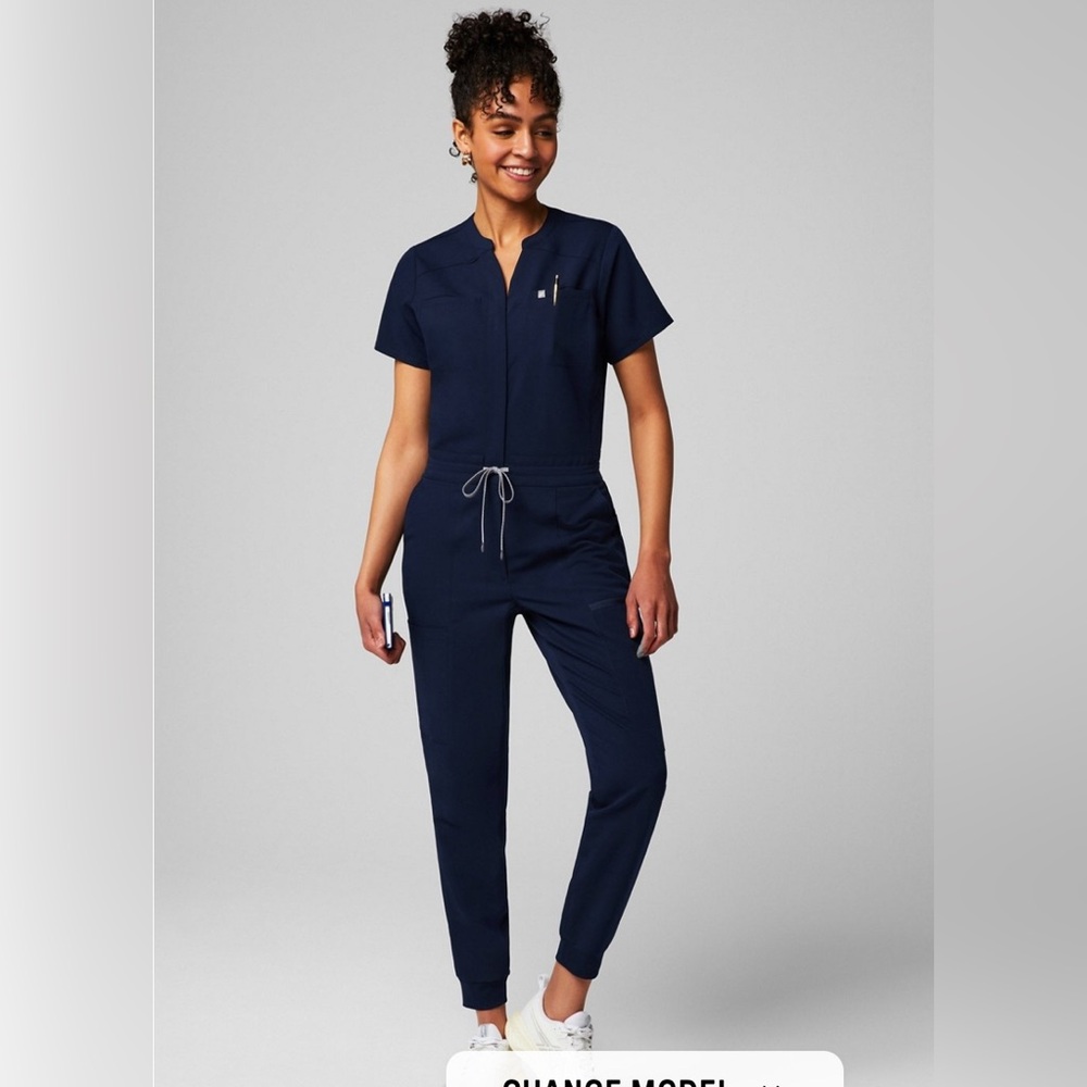 Women’s Navy scrub Jumpsuit